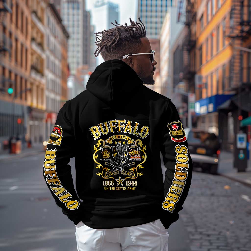 Buffalo Soldiers Zip Hoodie American American Legend 1866-1944