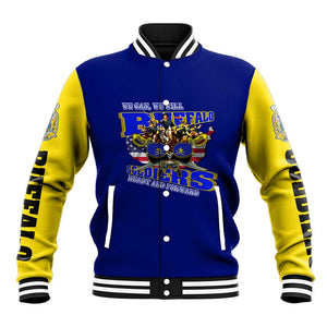 We Can We Will Buffalo Soldiers Baseball Jacket Us Army Ready and Forward
