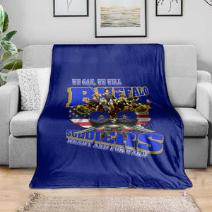 We Can We Will Buffalo Soldiers Blanket Us Army Ready and Forward