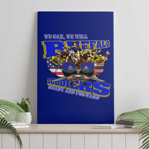 We Can We Will Buffalo Soldiers Canvas Wall Art Us Army Ready and Forward