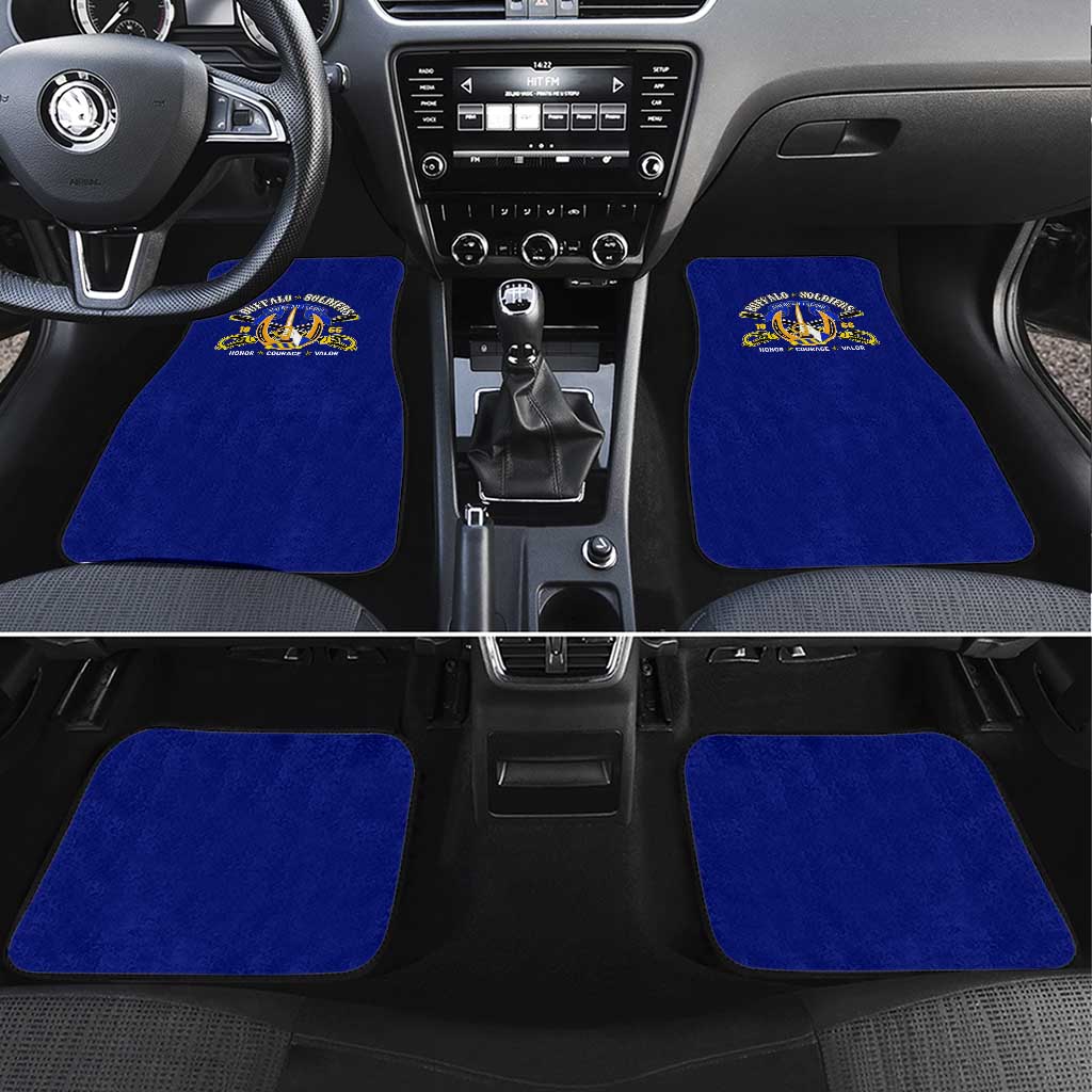 We Can We Will Buffalo Soldiers Car Mats Us Army Ready and Forward