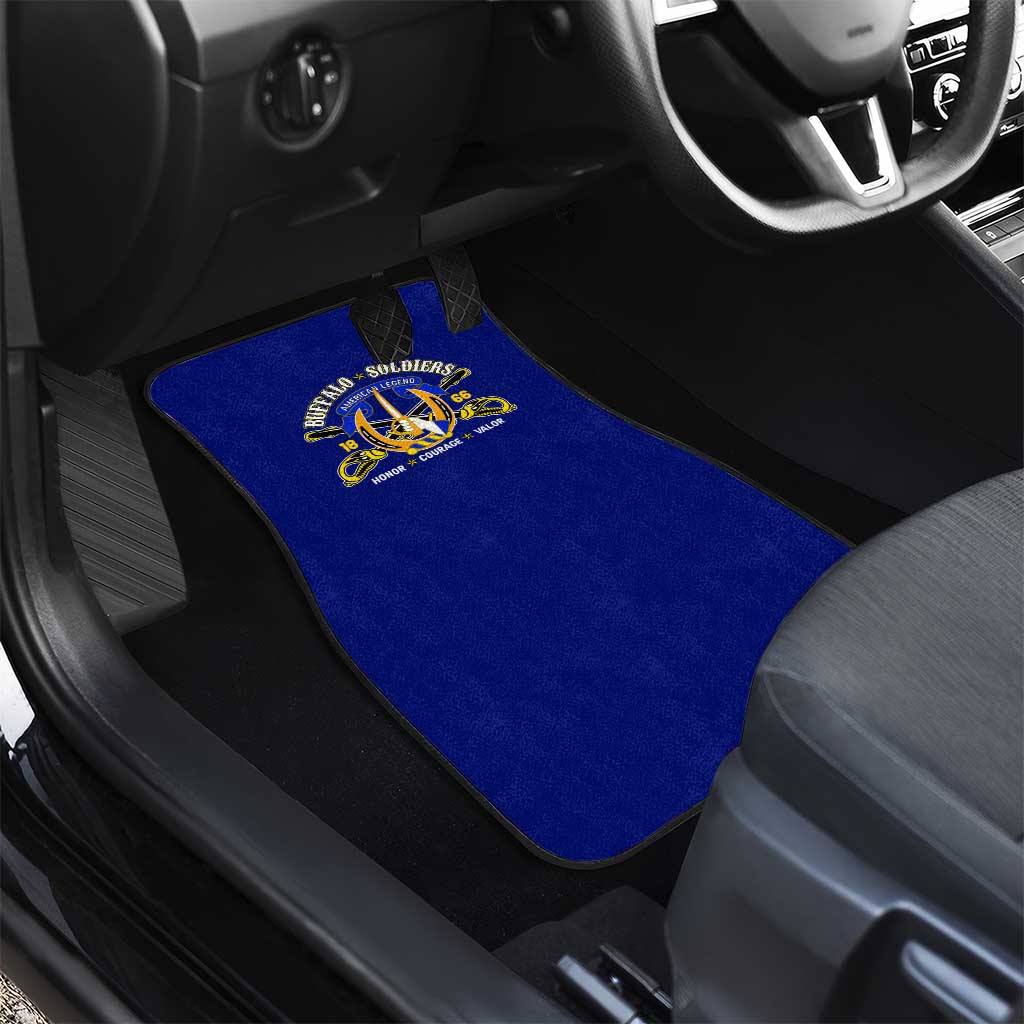 We Can We Will Buffalo Soldiers Car Mats Us Army Ready and Forward