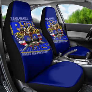 We Can We Will Buffalo Soldiers Car Seat Cover Us Army Ready and Forward