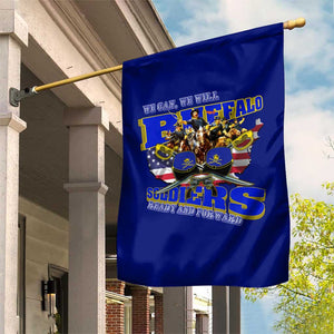 We Can We Will Buffalo Soldiers Garden Flag Us Army Ready and Forward