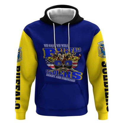 We Can We Will Buffalo Soldiers Hoodie Us Army Ready and Forward