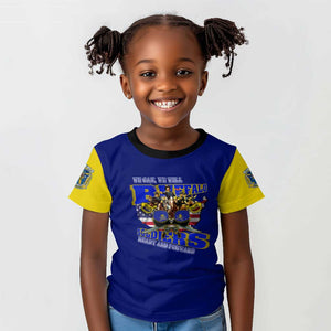 We Can We Will Buffalo Soldiers Kid T shirt Us Army Ready and Forward