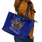 We Can We Will Buffalo Soldiers Leather Tote Bag Us Army Ready and Forward