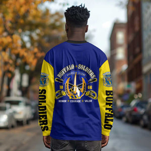 We Can We Will Buffalo Soldiers Long Sleeve Shirt Us Army Ready and Forward