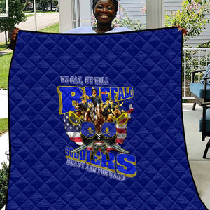 We Can We Will Buffalo Soldiers Quilt Us Army Ready and Forward