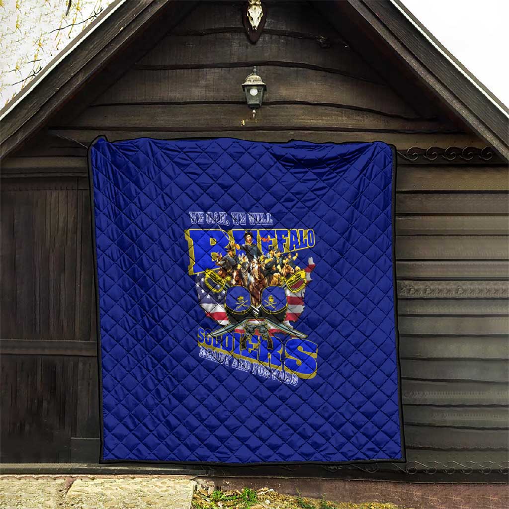 We Can We Will Buffalo Soldiers Quilt Us Army Ready and Forward