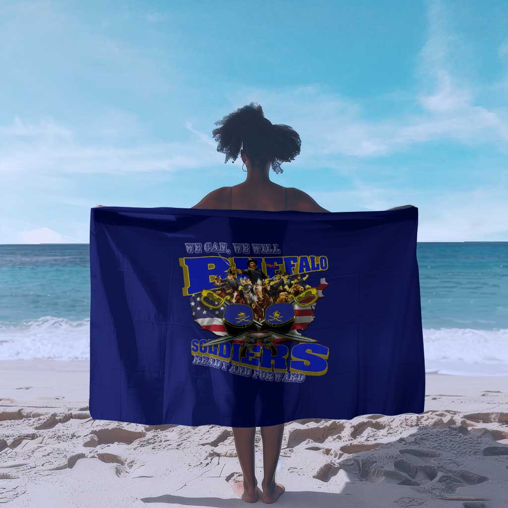 We Can We Will Buffalo Soldiers Sarong Us Army Ready and Forward