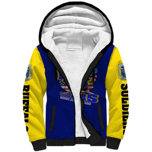 We Can We Will Buffalo Soldiers Sherpa Hoodie Us Army Ready and Forward