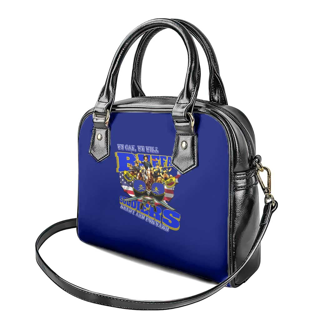 We Can We Will Buffalo Soldiers Shoulder Handbag Us Army Ready and Forward