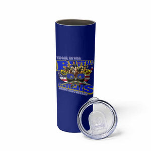 We Can We Will Buffalo Soldiers Skinny Tumbler Us Army Ready and Forward