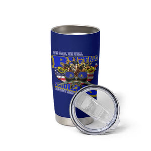We Can We Will Buffalo Soldiers Tumbler Cup Us Army Ready and Forward
