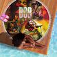 The Legend of Reggae One Love Beach Blanket Bob Colorful Art