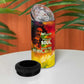 The Legend of Reggae One Love 4 in 1 Can Cooler Tumbler Bob Colorful Art