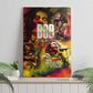 The Legend of Reggae One Love Canvas Wall Art Bob Colorful Art