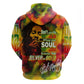 The Legend of Reggae One Love Hoodie Bob Colorful Art
