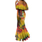 The Legend of Reggae One Love Mermaid Dress Bob Colorful Art