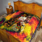 The Legend of Reggae One Love Quilt Bob Colorful Art