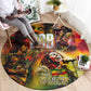 The Legend of Reggae One Love Round Carpet Bob Colorful Art