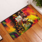 The Legend of Reggae One Love Rubber Doormat Bob Colorful Art