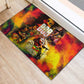 The Legend of Reggae One Love Rubber Doormat Bob Colorful Art