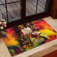 The Legend of Reggae One Love Rubber Doormat Bob Colorful Art