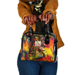 The Legend of Reggae One Love Shoulder Handbag Bob Colorful Art