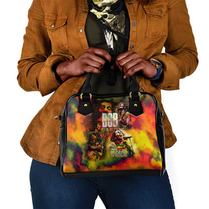 The Legend of Reggae One Love Shoulder Handbag Bob Colorful Art