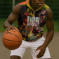 The Legend of Reggae One Love Sleeveless Zip Hoodie Bob Colorful Art - African Pride