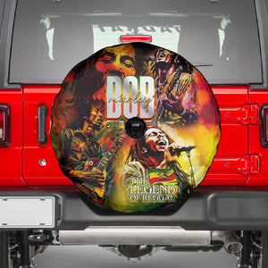 The Legend of Reggae One Love Spare Tire Cover Bob Colorful Art