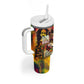 The Legend of Reggae One Love Tumbler With Handle Bob Colorful Art