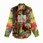 The Legend of Reggae One Love Women Casual Shirt Bob Colorful Art