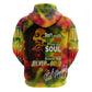 The Legend of Reggae One Love Zip Hoodie Bob Colorful Art