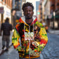 The Legend of Reggae One Love Zip Hoodie Bob Colorful Art
