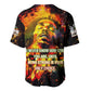 Bob King Of Reggae Rastafari Lion Baseball Jersey You Never Know How Strong You Are