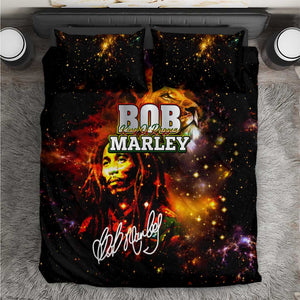 Bob King Of Reggae Rastafari Lion Bedding Set You Never Know How Strong You Are