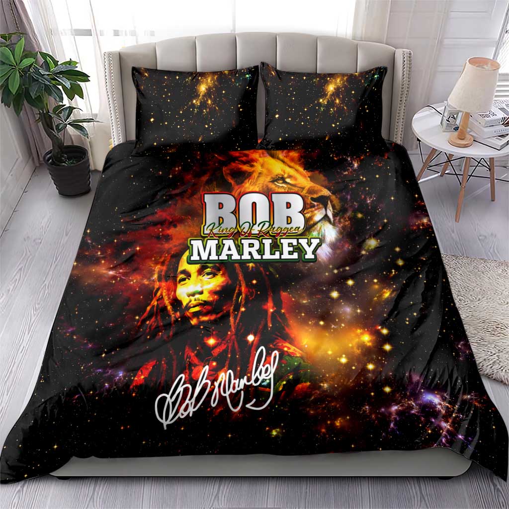 Bob King Of Reggae Rastafari Lion Bedding Set You Never Know How Strong You Are