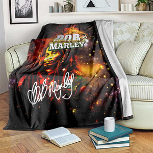Bob King Of Reggae Rastafari Lion Blanket You Never Know How Strong You Are