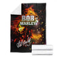 Bob King Of Reggae Rastafari Lion Blanket You Never Know How Strong You Are