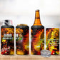 Bob King Of Reggae Rastafari Lion 4 in 1 Can Cooler Tumbler You Never Know How Strong You Are