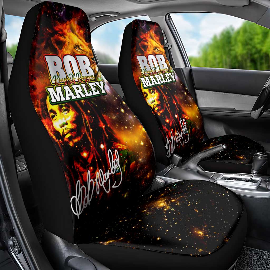 Bob King Of Reggae Rastafari Lion Car Seat Cover You Never Know How Strong You Are