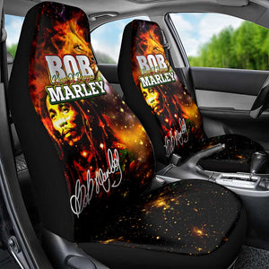 Bob King Of Reggae Rastafari Lion Car Seat Cover You Never Know How Strong You Are