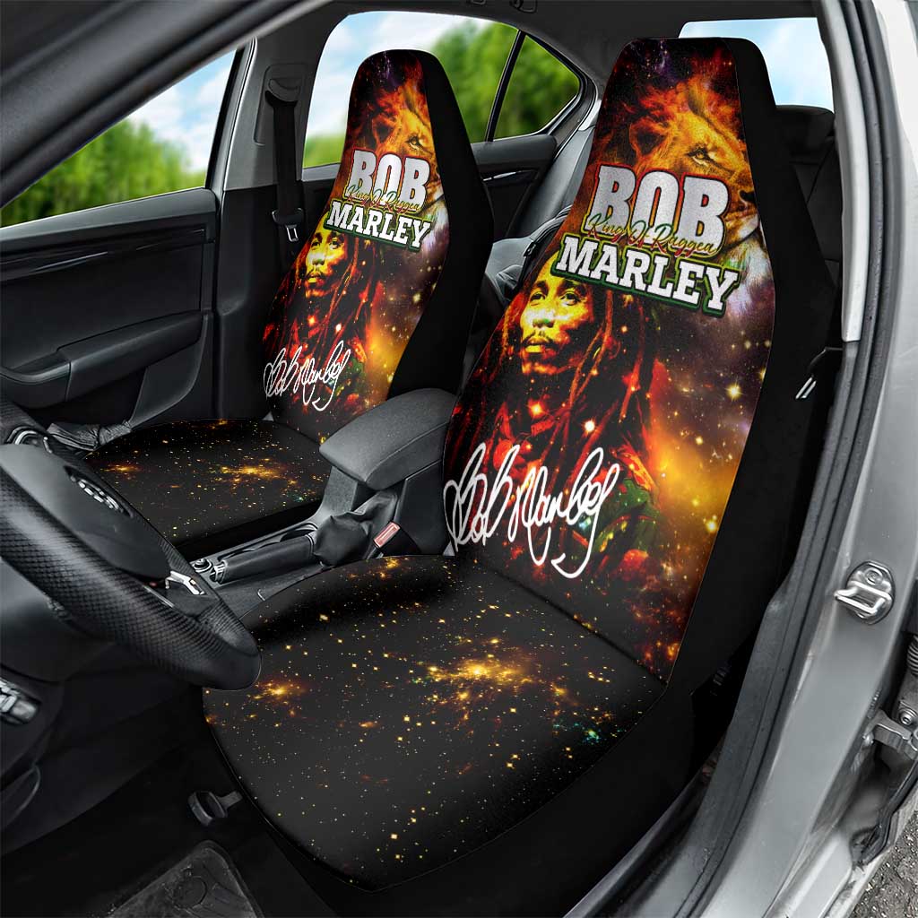 Bob King Of Reggae Rastafari Lion Car Seat Cover You Never Know How Strong You Are