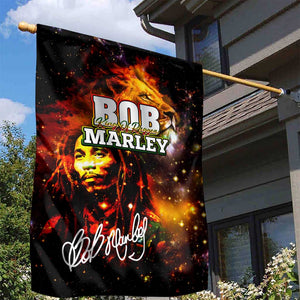 Bob King Of Reggae Rastafari Lion Garden Flag You Never Know How Strong You Are