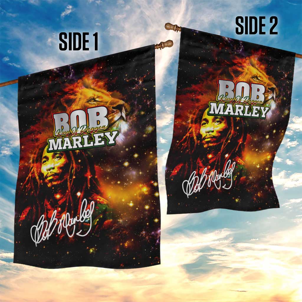 Bob King Of Reggae Rastafari Lion Garden Flag You Never Know How Strong You Are