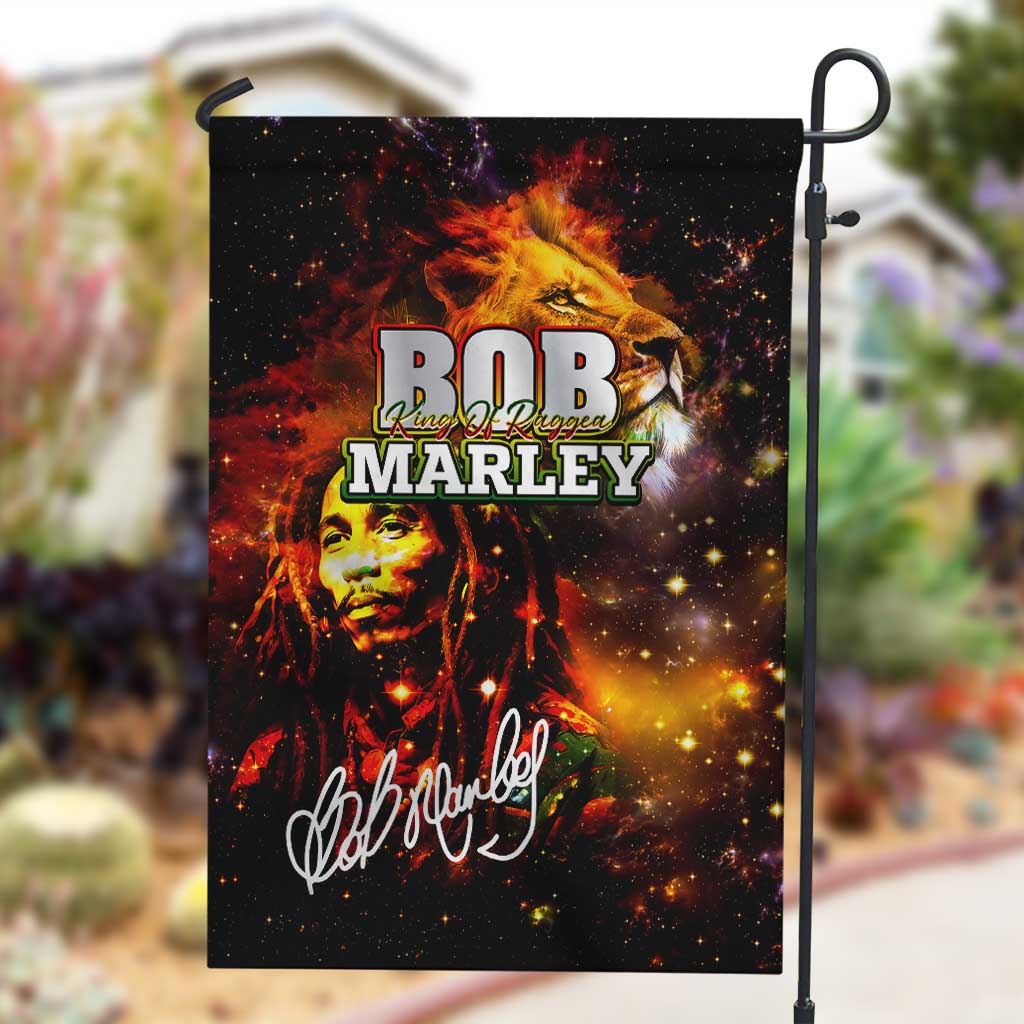 Bob King Of Reggae Rastafari Lion Garden Flag You Never Know How Strong You Are