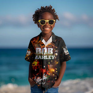 Bob King Of Reggae Rastafari Lion Kid Hawaiian Shirt You Never Know How Strong You Are